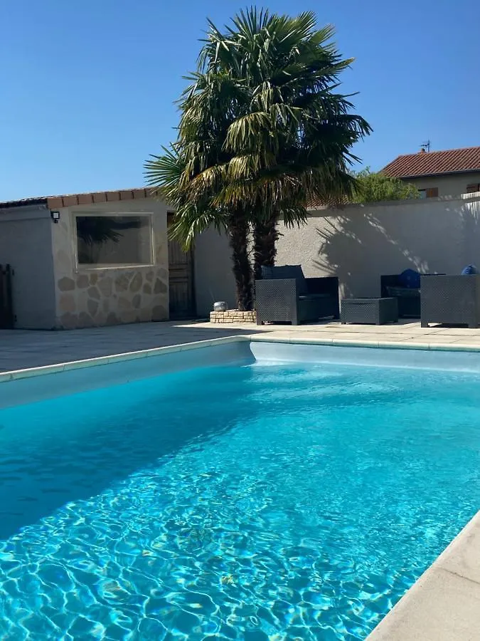 Maison Entiere 4 Lits 8 Pl Avec Jacuzzi Proche Du Safari De Peaugres Anneyron