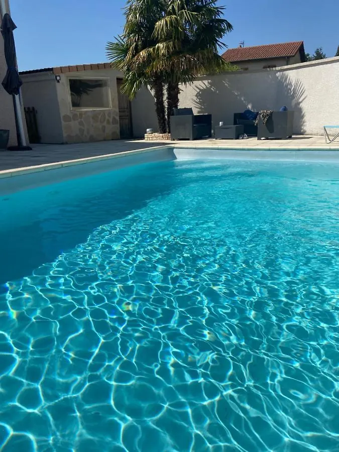 Bed & Breakfast Maison Entiere 4 Lits 8 Pl Avec Jacuzzi Proche Du Safari De Peaugres Anneyron