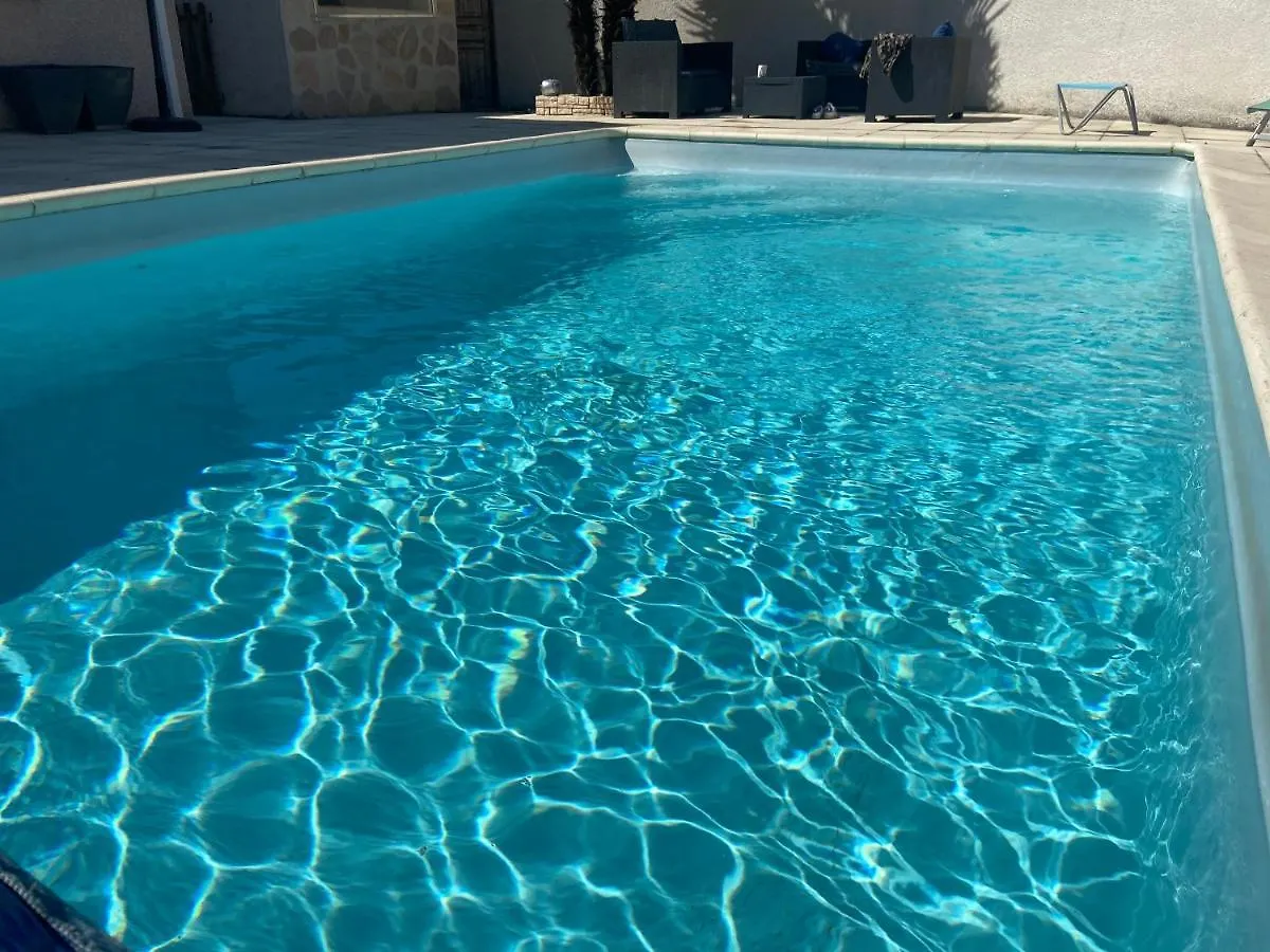 Maison Entiere 4 Lits 8 Pl Avec Jacuzzi Proche Du Safari De Peaugres Anneyron Bed & Breakfast